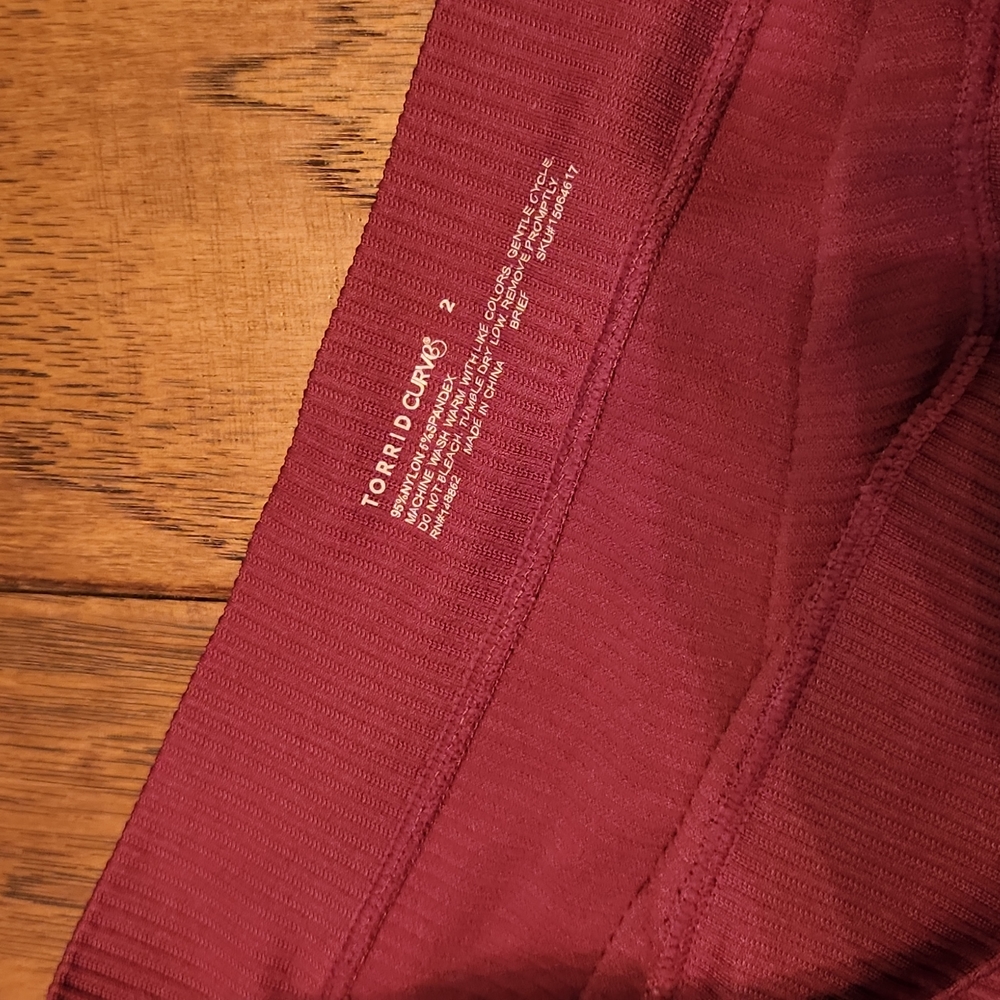 Torrid Ribbed Brief - Picture 3 of 3
